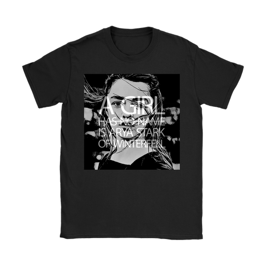 A Girl Is Arya Stark | White / Black | Women's Crop Top