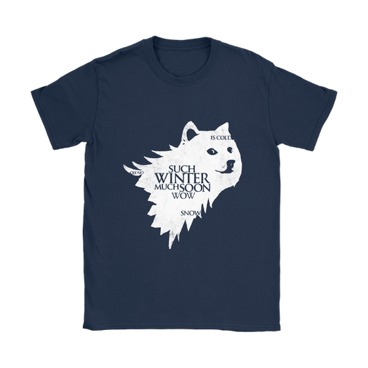 House Doge - Such Winter | Different Colors | Women's T-Shirt